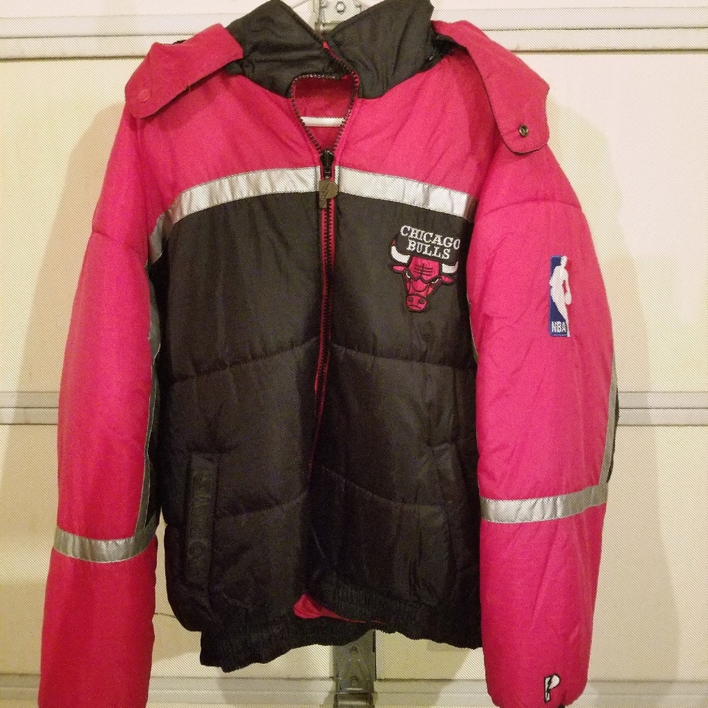 NBA Pro Player reversible Chicago Bulls Coat XL